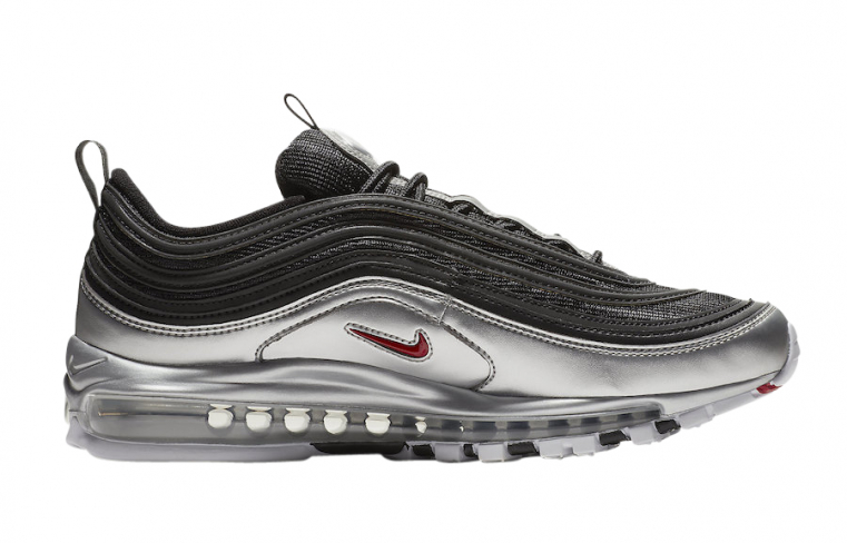 Nike Air Max 97 Metallic Silver Black - KicksOnFire.com