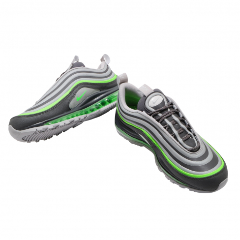nike air max 97 utility grey electric green