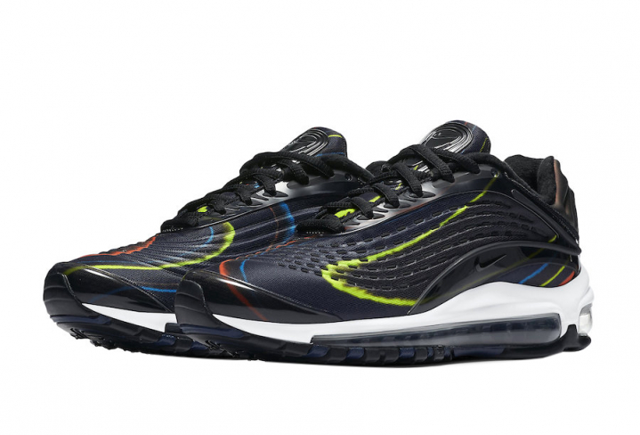 black colorful air max