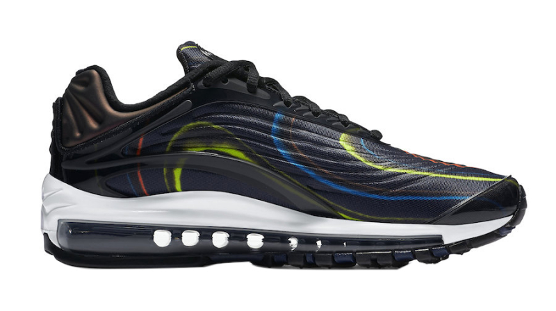 black colorful air max