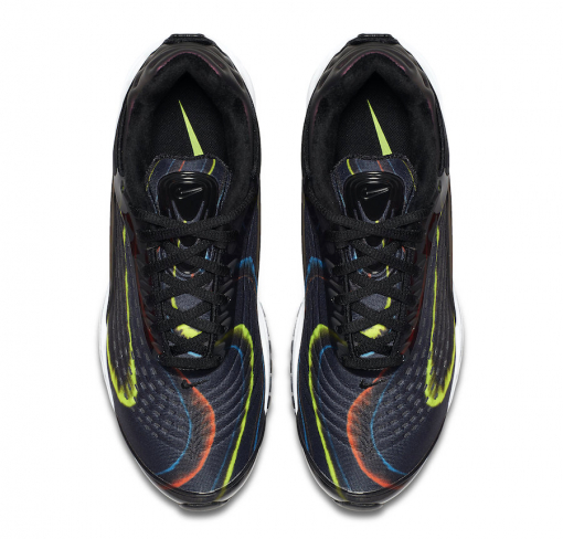 black colorful air max