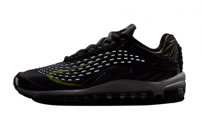 black colorful air max