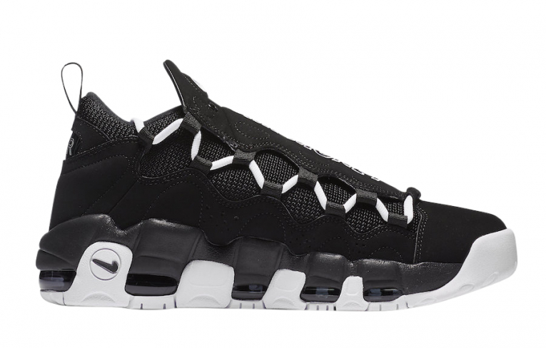 nike air more money black white