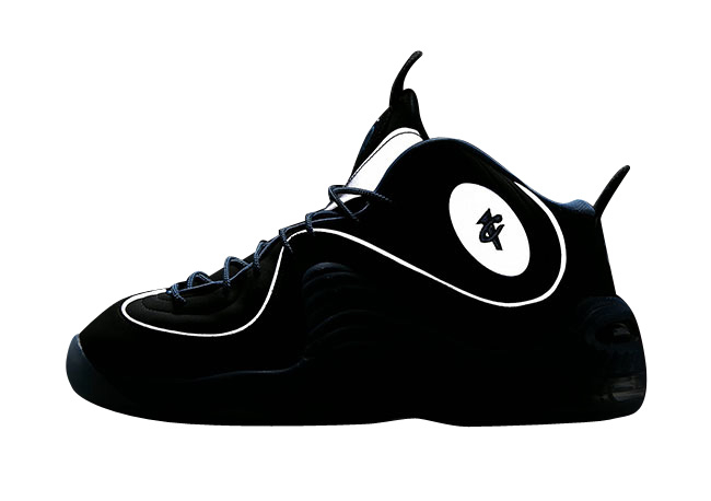 nike air penny 2 black varsity royal white