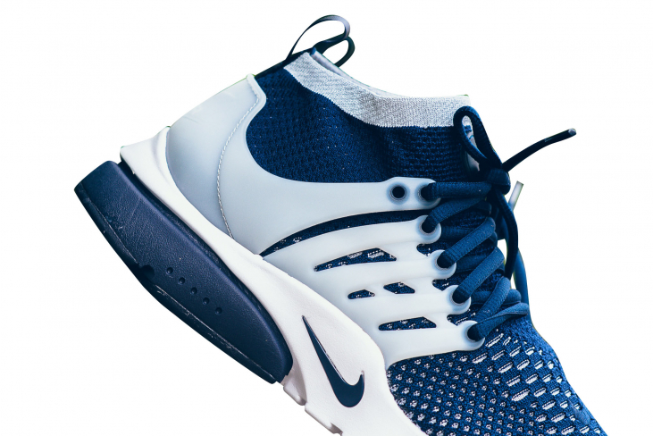 nike presto ultraflyknit blue training shoes