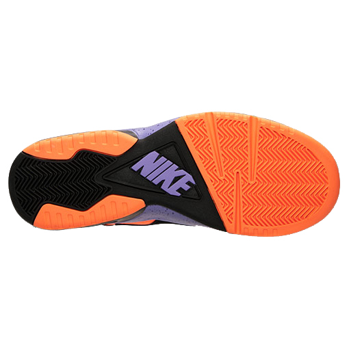 nike huarache black purple orange