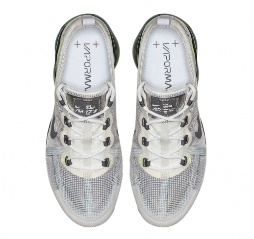 air vapormax 2019 premium white platinum tint lime blast
