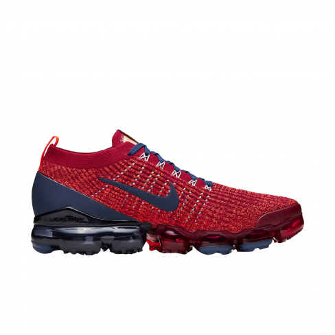 red and blue vapormax