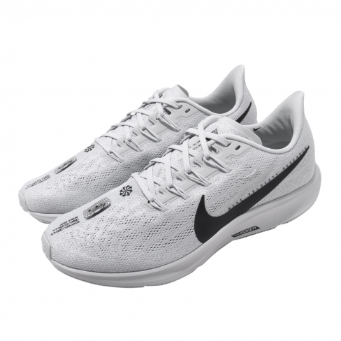 nike air zoom pegasus 36 pure platinum & black