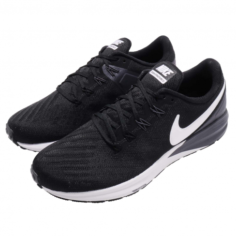 nike air zoom structure 22 black