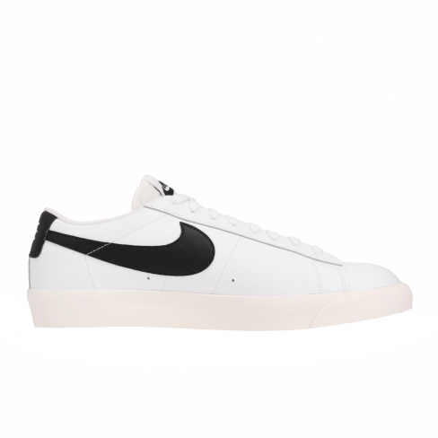 Nike Blazer Low Leather White Black Sail Kicksonfire Com