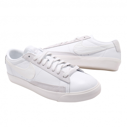 Nike Blazer Low Leather White Sail Platinum Tint Kicksonfire Com