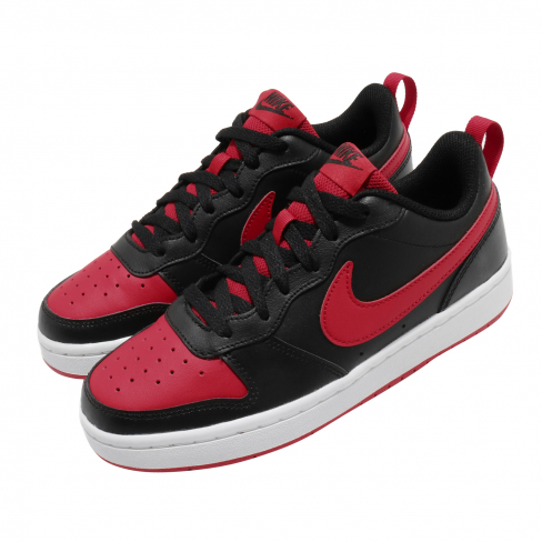 nike court borough red black