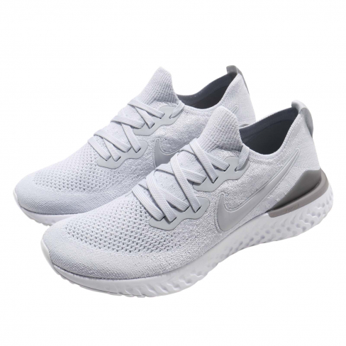 epic react flyknit 2 pure platinum