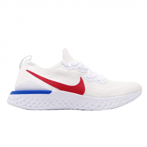 nike epic react flyknit 2 white red