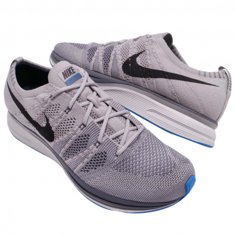 nike flyknit trainer grey