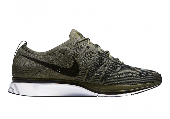 flyknit trainer olive