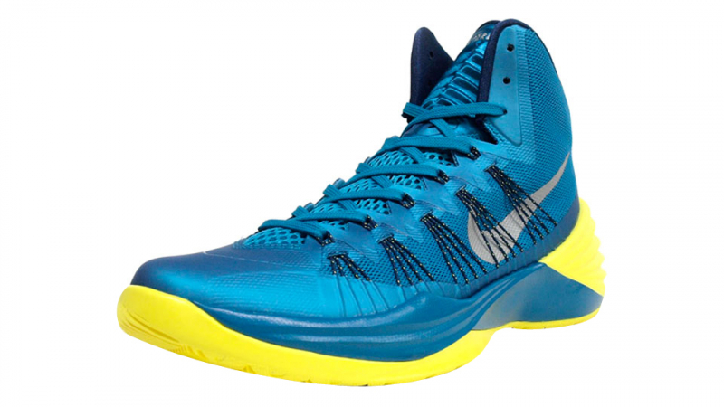 hyperdunk 2013 blue and yellow