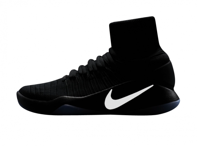 hyperdunk flyknit black