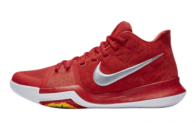 kyrie 3 red suede