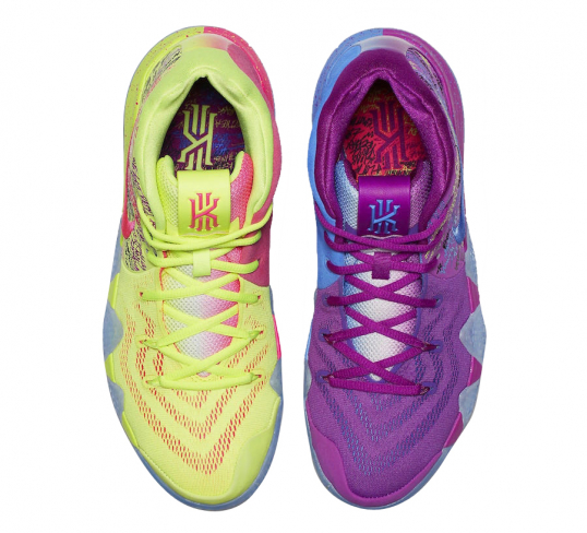 kyrie irving 4 confetti shoes