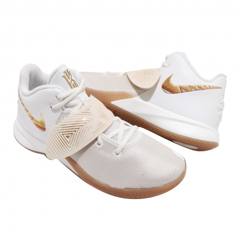 kyrie flytrap white and gold