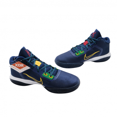 kyrie flytrap 4 blue and yellow