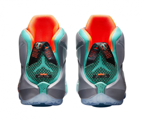 nike lebron 12 nsrl multicolor basketball shoes