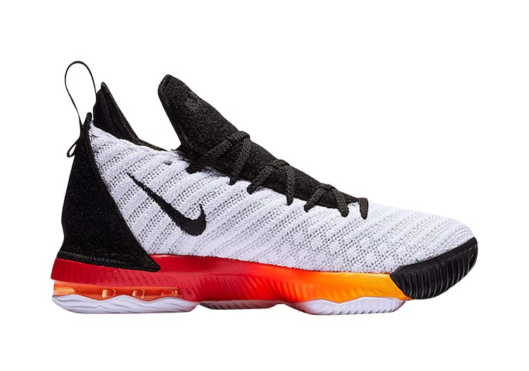 nike lebron 17 white orange