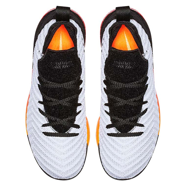 lebron 16 white orange