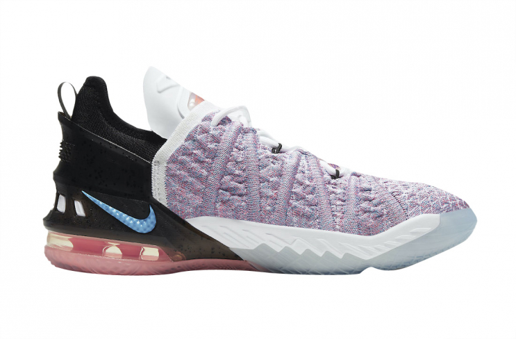 nike lebron multicolor