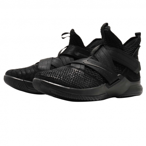 lebron soldier 12 sfg triple black