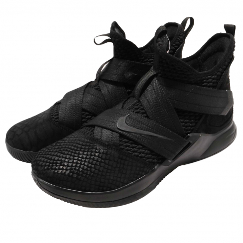 lebron soldier 12 sfg triple black