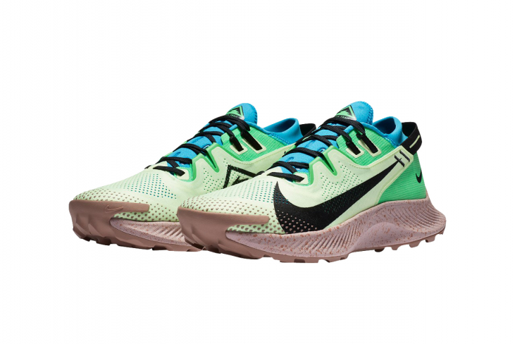 Nike Pegasus Trail 2 Barely Volt Poison Green - KicksOnFire.com