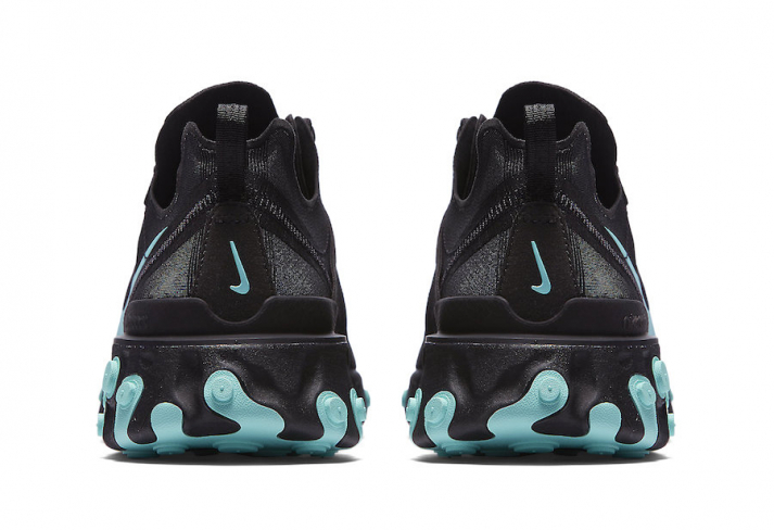 nike react element 55 black aurora