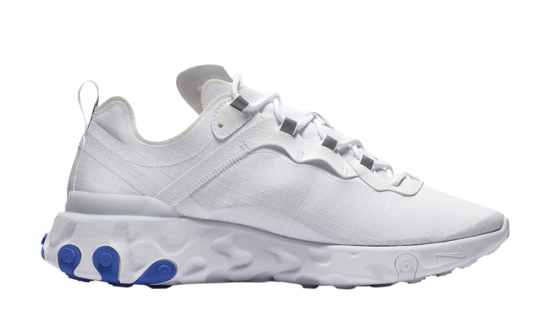 nike react 55 all white