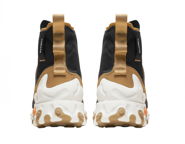 nike react ianga black wheat
