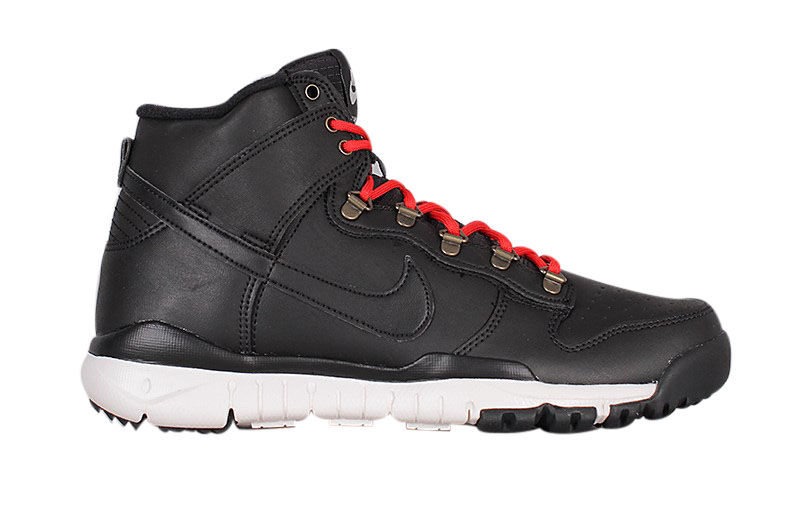 nike sb dunk high boot black