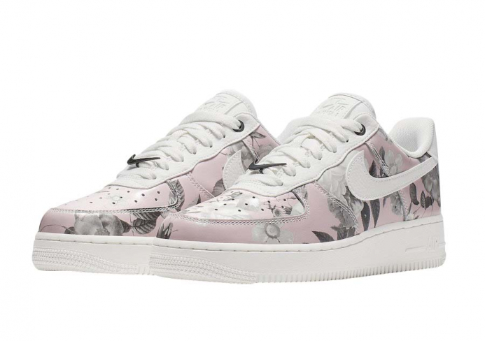 flower air force 1 white