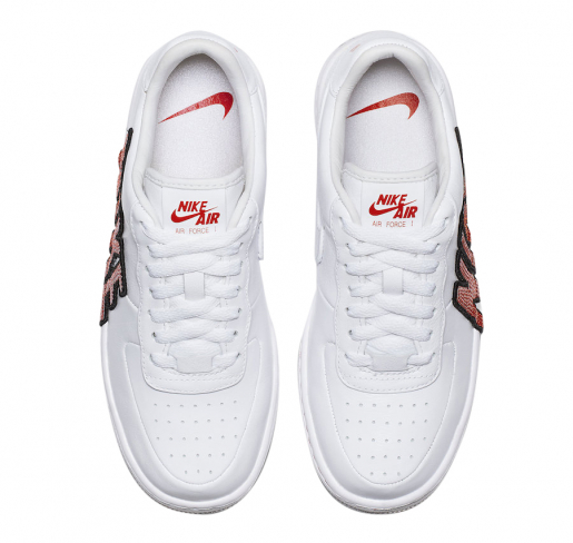 air force 1 upstep force is female white