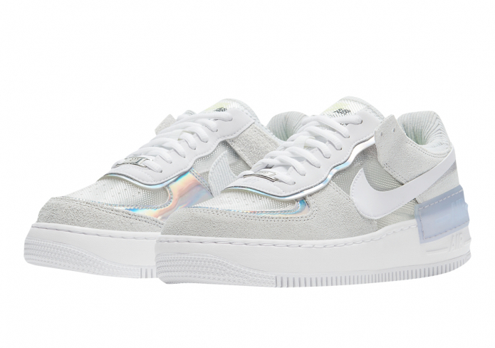 nike air force one pure platinum