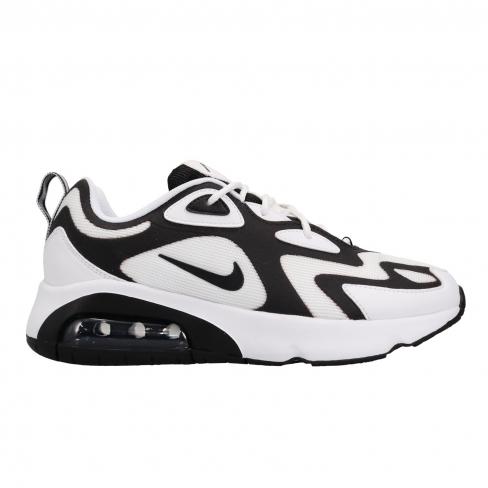 nike air max 200 white black