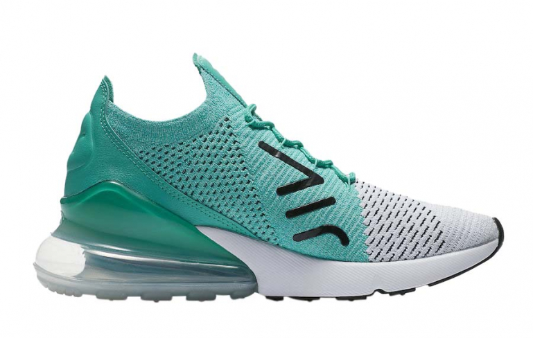 Nike WMNS Air Max 270 Flyknit Clear Emerald - KicksOnFire.com