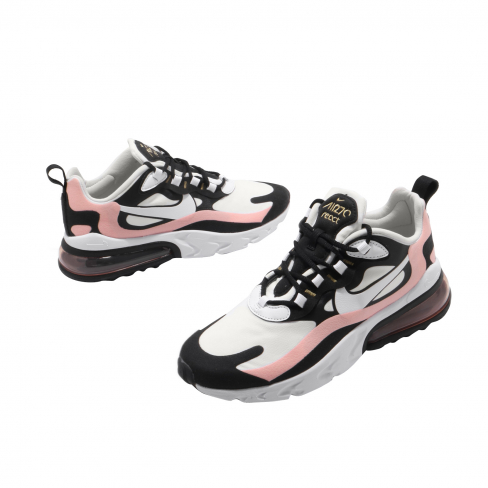 Nike Wmns Air Max 270 React Black White Bleached Coral Kicksonfire Com