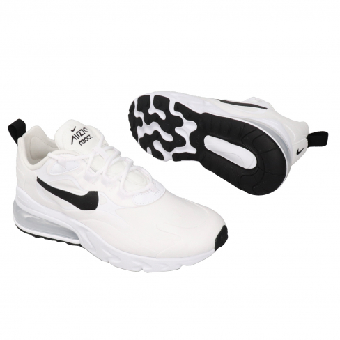 Nike Wmns Air Max 270 React White Black Metallic Silver Kicksonfire Com