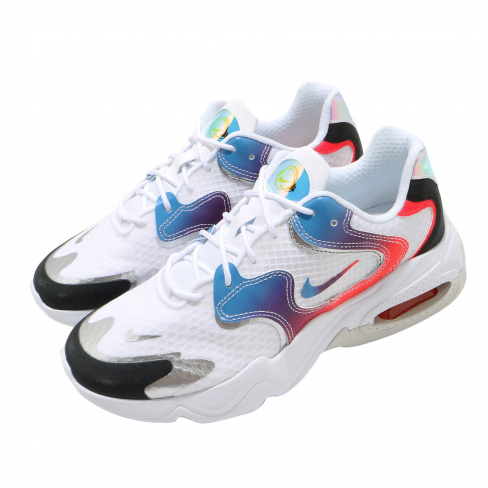 nike air max white multicolor