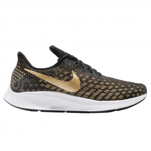 nike air zoom pegasus black and gold