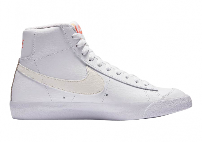 nike blazer white and gold