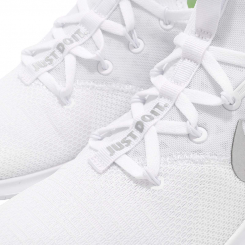 nike free tr8 white metallic silver