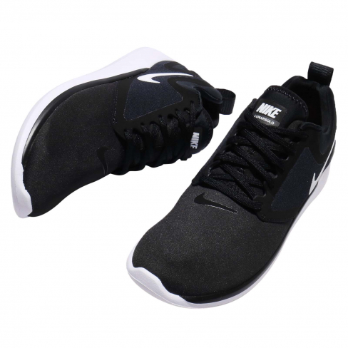 nike lunarsolo black running shoes